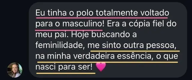 Depoimento de aluna